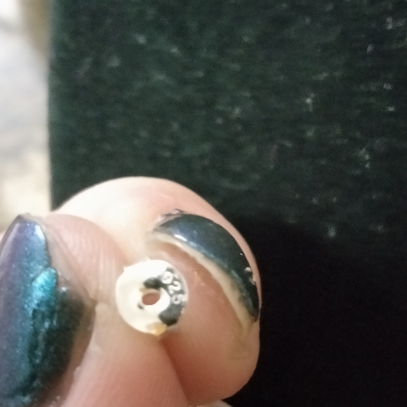 2.5 C.T.W Natural Red Coral Dangle Earrings - Picture 7 of 8